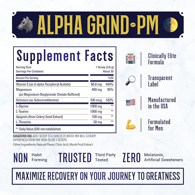 King Maker, Alpha Grind AM and Alpha Grind PM