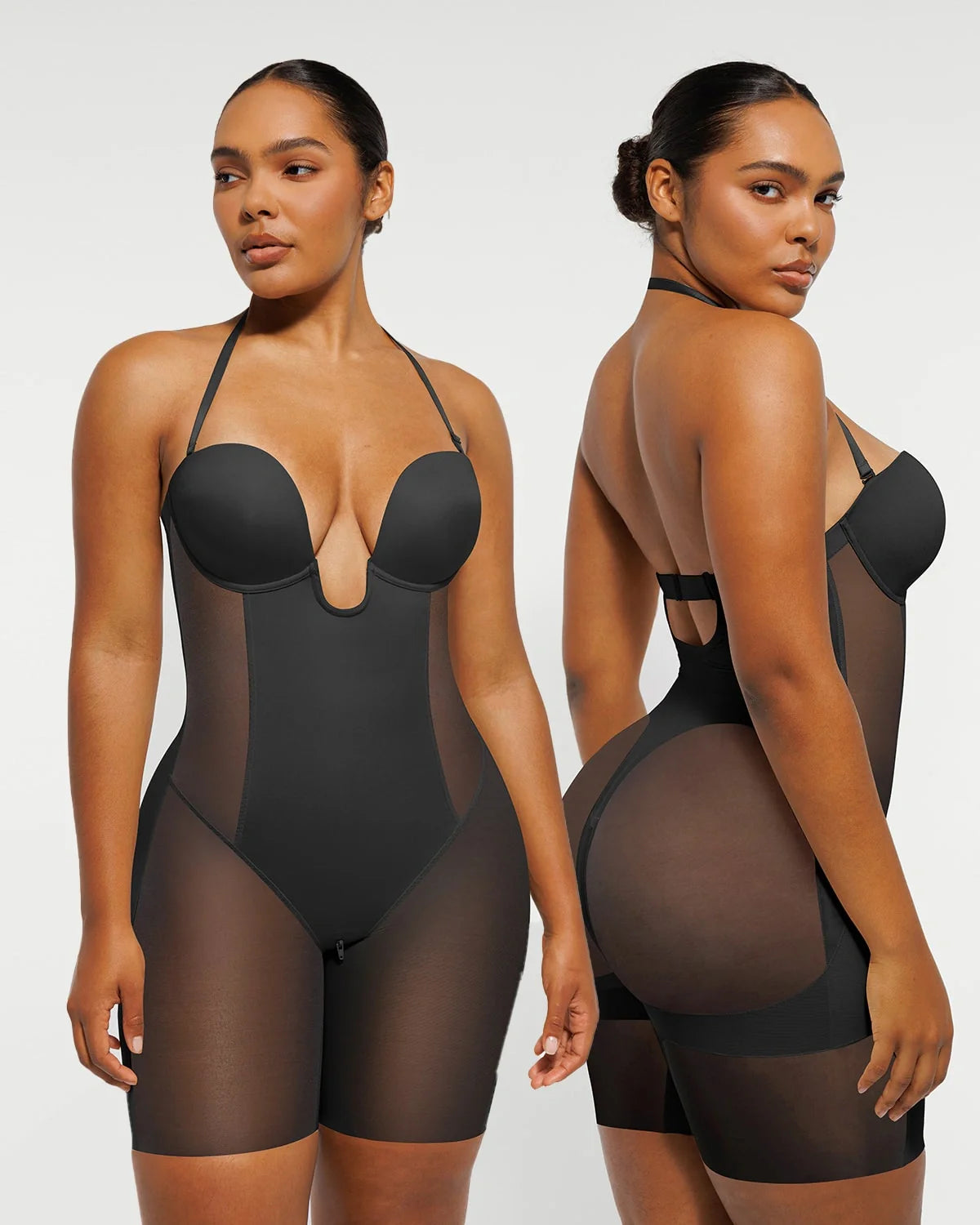 AirSlim® Deep Plunge Butt-Lifting Bodysuit