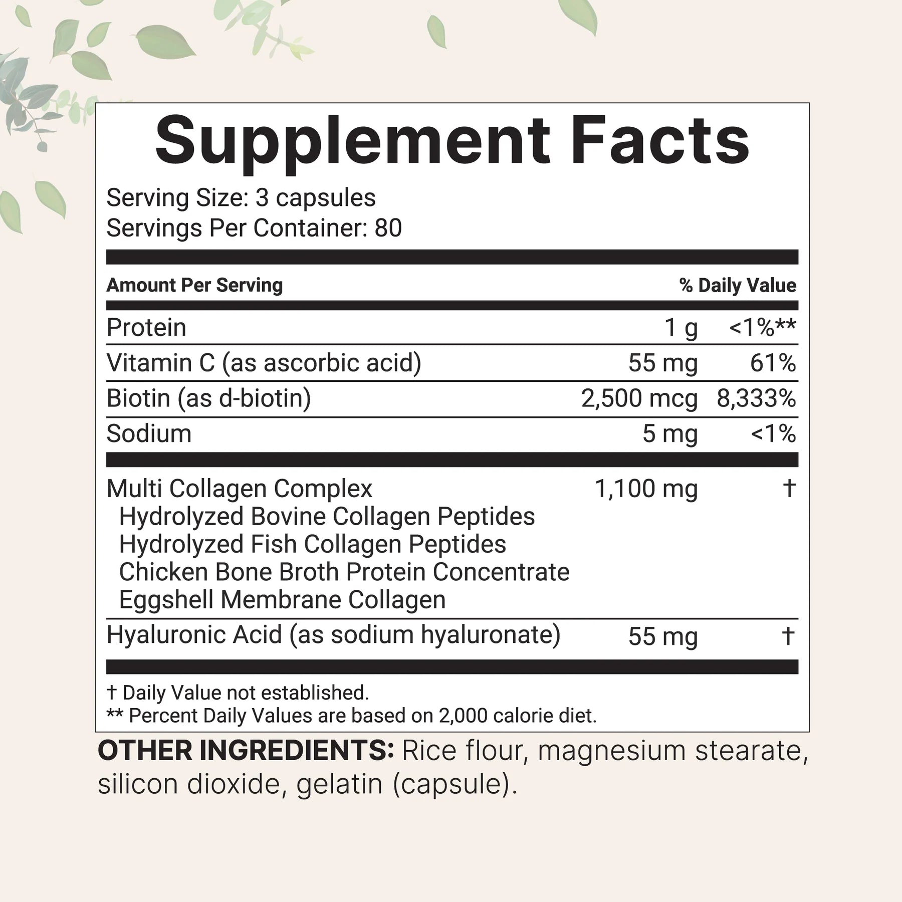 Multi Collagen Complex, 240 Capsules