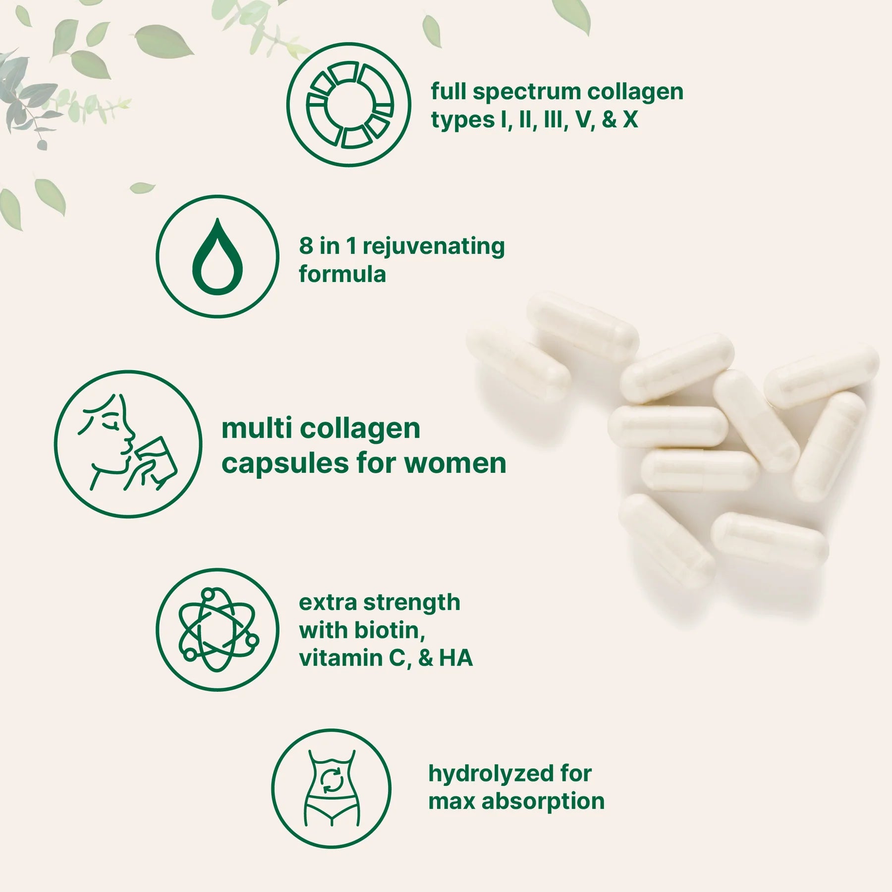 Multi Collagen Complex, 240 Capsules