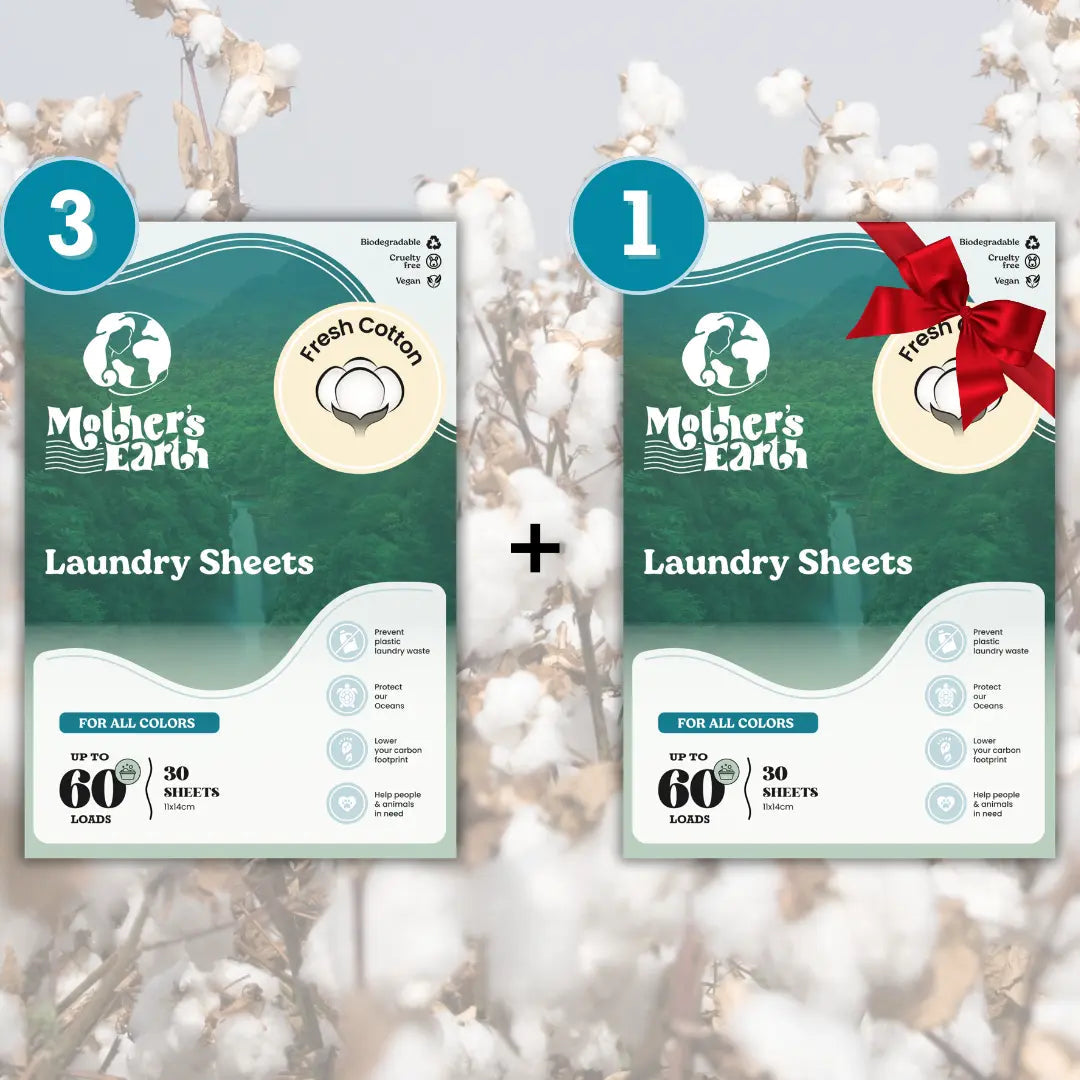 Eco-Friendly Laundry Sheets